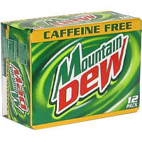 how much caffeine is in mountain dew