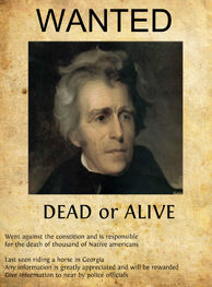 Wanted Andrew Jackson