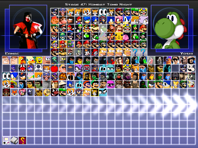 File:WaluigiKing's MUGEN Roster.png