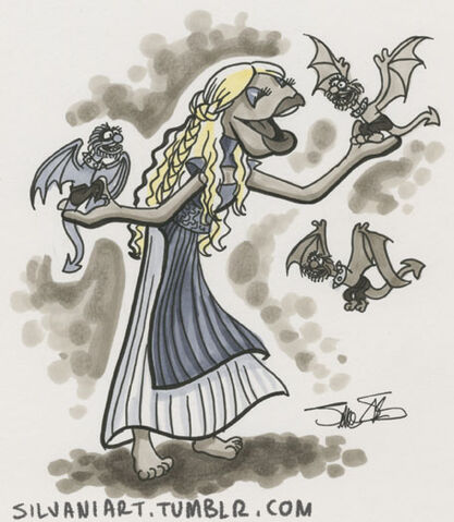 File:Silvaniart.tumblr khaleesi.jpg