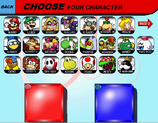 Characters Mushroom Kingdom Showdown Wiki FANDOM powered by Wikia
