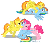 RainbowFirePie shipping artist brianblackberry