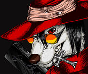 Alucard wolf by Lileth