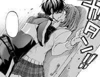 Tsubasa kisses Nene