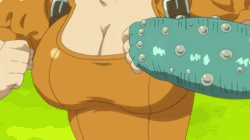Diane using Sand Whirl on Guila