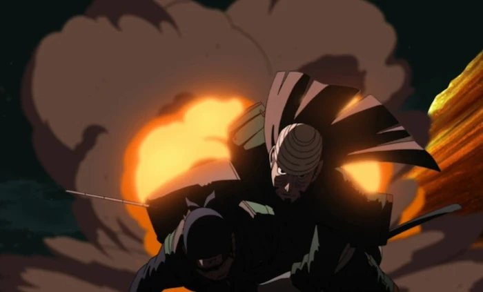 Image Naruto shippuden 280 mifune attacked by deidara jpg Naruto 