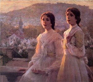 Veronica and her sister