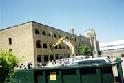 Demoliton of Canterburry Multipurpose