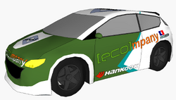 Pinas Pacifica race car