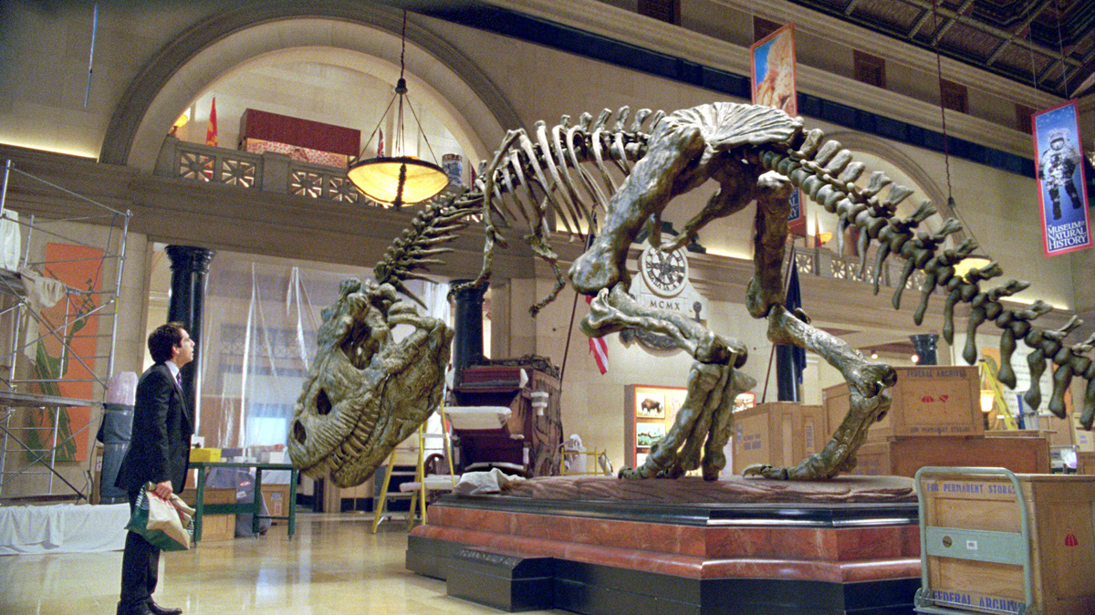 museum with t rex skeleton
