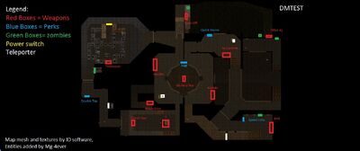 Map of DMTEST