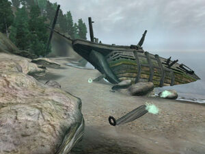 Swimming Fortress Wreck