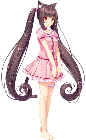 File:Chocola Pajamas (full).png