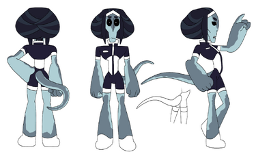 Model Sheet Xaveria