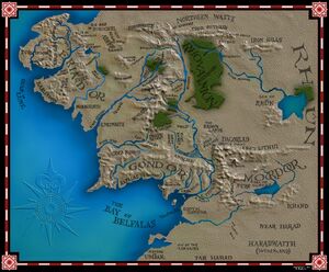 Map of Middle-earth