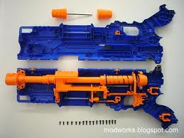 Nerf Longstrike CS-6 innen