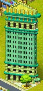 Flat iron bldg V