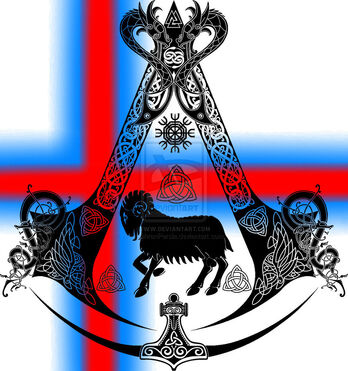 Drapeau AC Feroe