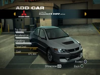 Mitsubishi Lancer Evolution Ix Mr Edition Need For Speed