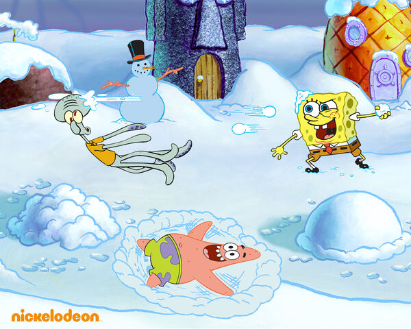 File:SpongeBob Snow Wallpaper.jpg