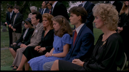 Glen at funeral