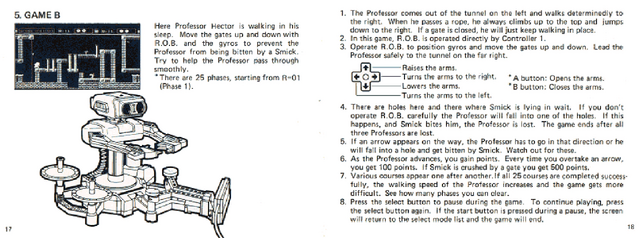 File:Gyromite Manual pages 17-18.png