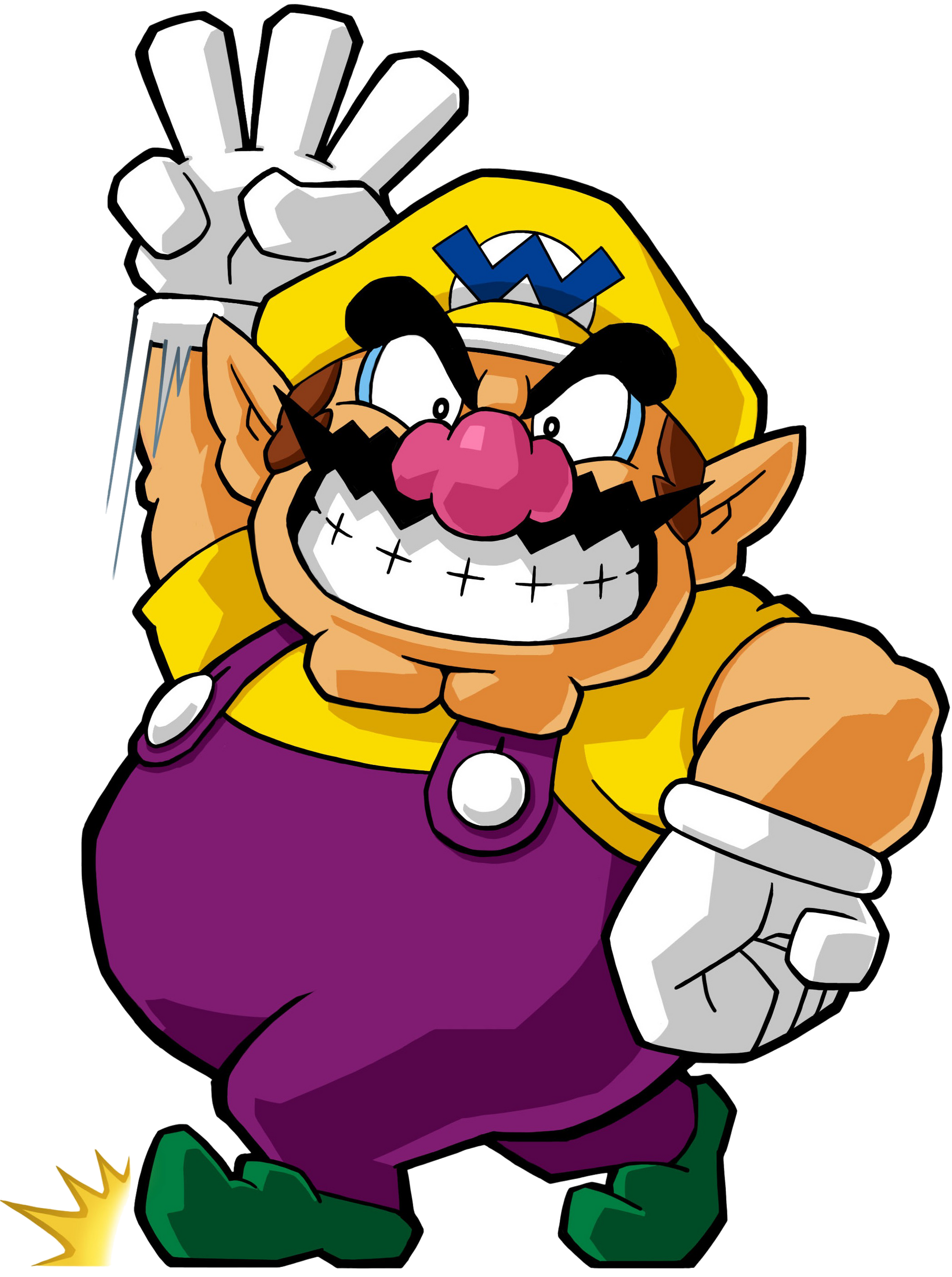 Image - Wario Artwork - Wario Land Shake It!.png | Nintendo | FANDOM ...