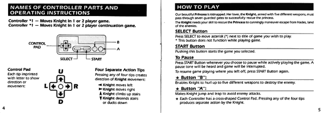 File:Ghosts 'N Goblins Manual pages 4-5.png