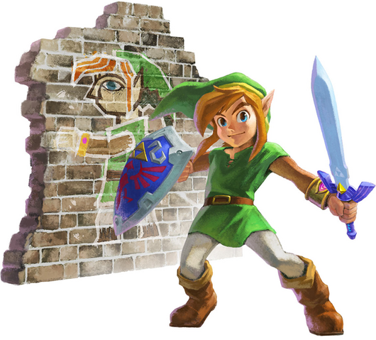 File:The Legend of Zelda A Link Between Worlds Link Drawing.png