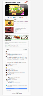 Super Feed Me website