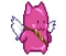 SSN Pink Cat Angel Skin