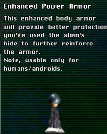 Enhanced Power Armor