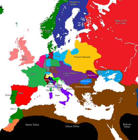 File:Map of Europe, 1756.png