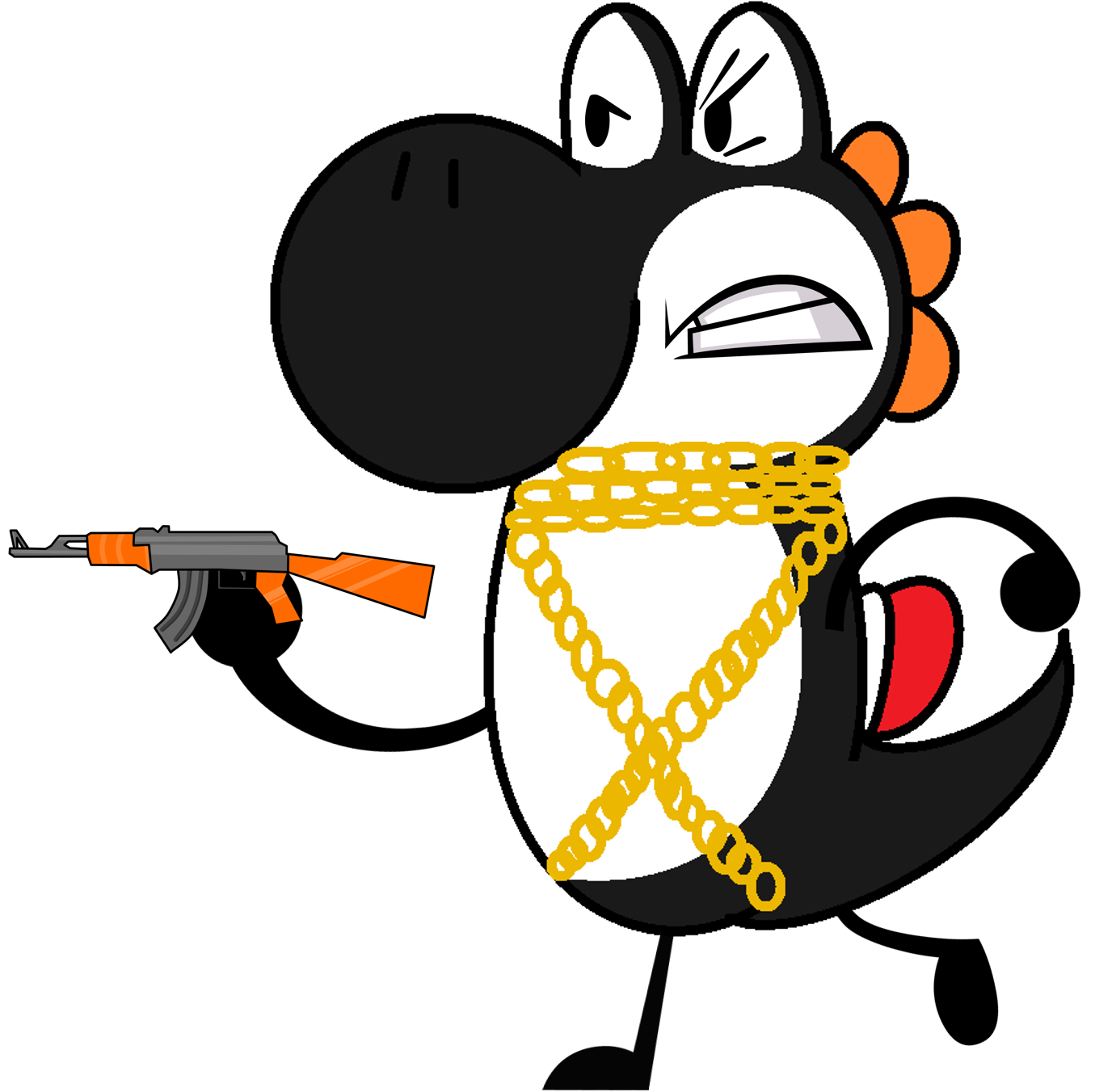 Image - Black Yoshi Pose.png | Object Treachery Wiki | FANDOM powered