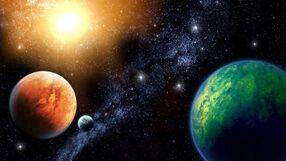 Colorful-planets