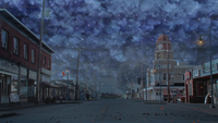 4x09 Storybrooke pluie miroir Sortilège des Mille Éclats.png