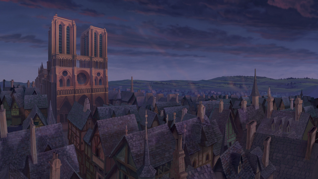 Fichier:Le Bossu de Notre-Dame vue toits Paris église cathédrale fin chanson Un Jour.png