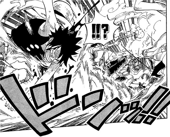 Datei:Taka no Me trifft Luffy auch auf Entfernung.png