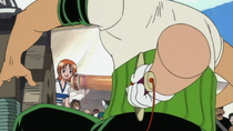 Buggy Stabs Zoro