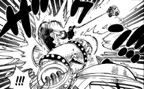 Baby 5 and Buffalo pierce armor Franky Shogun.png