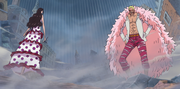 Viola vs Doflamingo