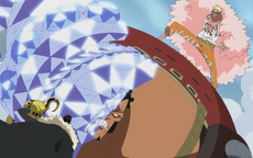 Doflamingo detiene a Jozu.png