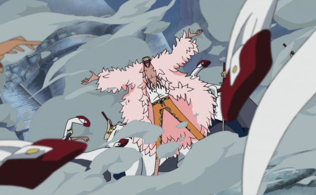 File:Doflamingo Laughs at Chaos.png