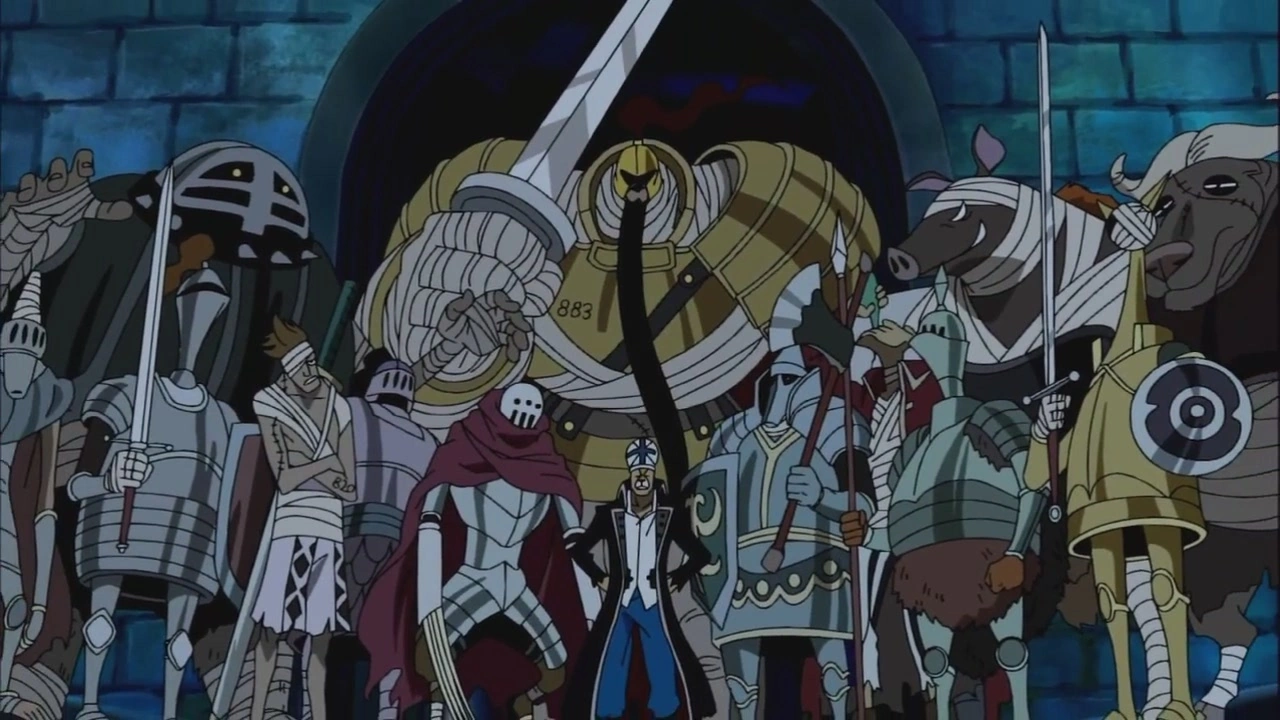 Image Generaux Zombies avec leurs armes.png One Piece Encyclopédie FANDOM powered by Wikia