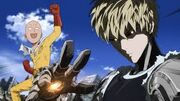 Saitama ovationne son disciple.jpg