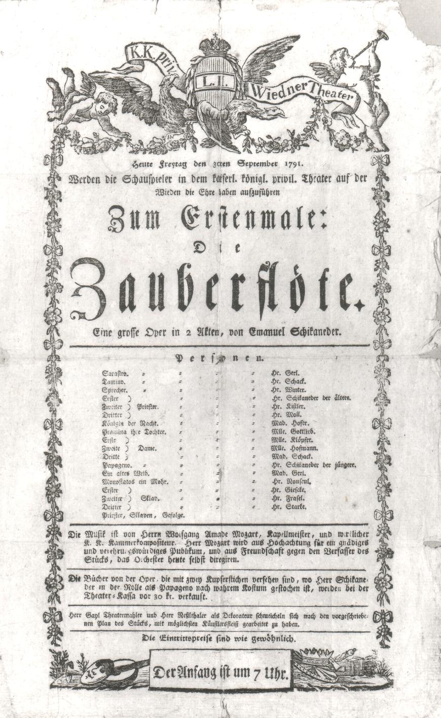 Die Zauberflöte Opera Wiki latest cb=