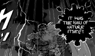 Kurama's Haoshoku Haki being felt