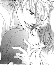 Tamaki grabs haruhi