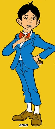 Alfalfa Cartoon Coloring Pages 3