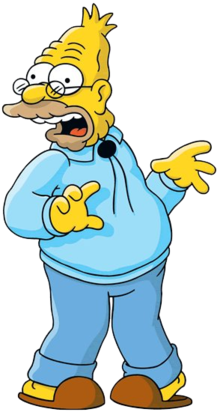 Image result for simpsons grandpa